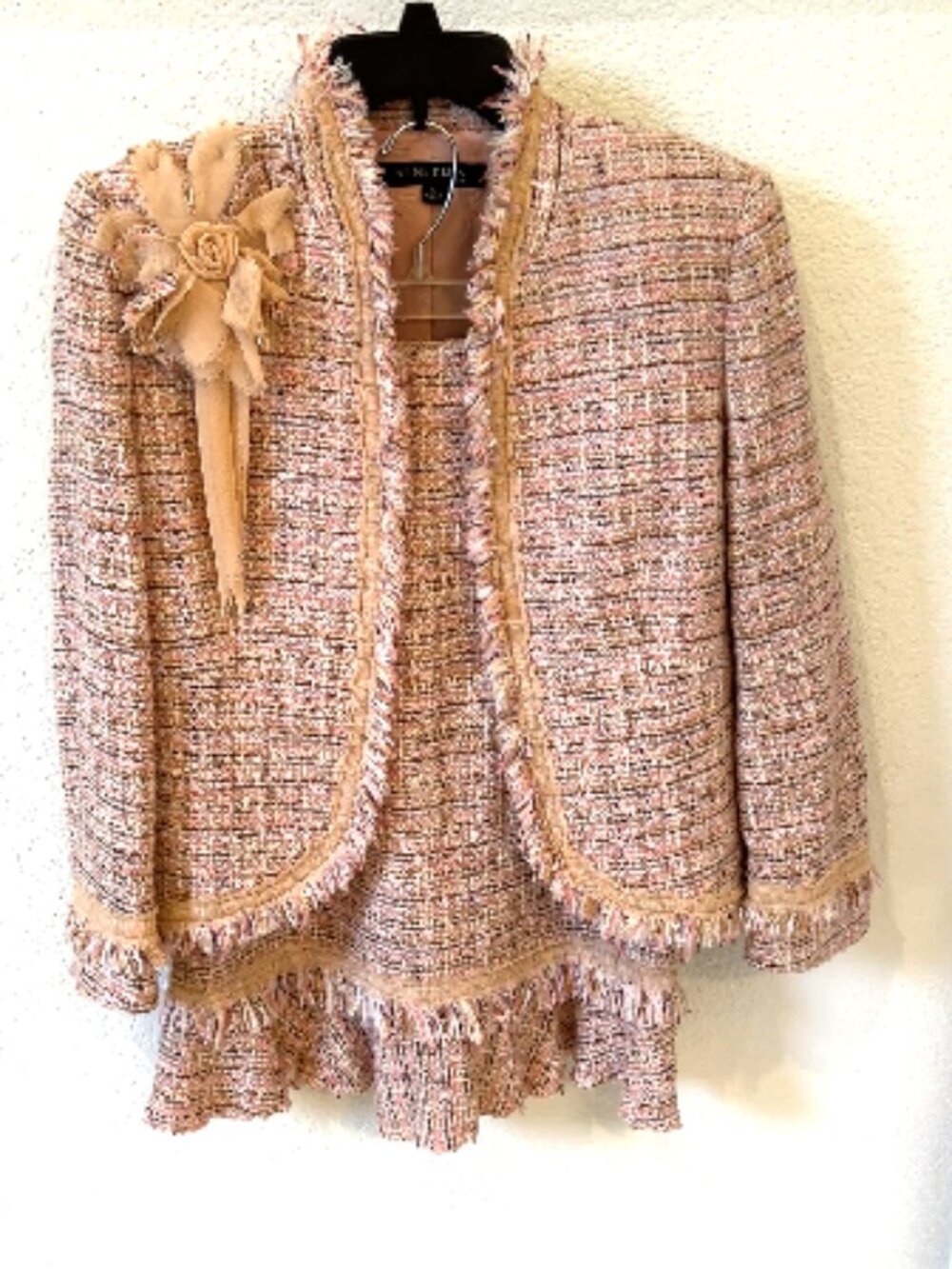 Anne Klein 2-piece Tweed Skirt set (jacket &skirt)